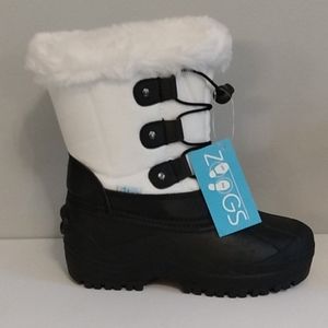 Zoogs Little Girls/Kids Lace Up Snow Boots Size 13